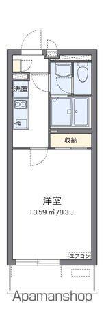クレイノSIB(1K/3階)の間取り写真
