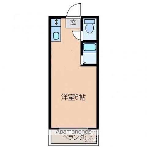 あいらんど本郷 A棟(ワンルーム/2階)の間取り写真