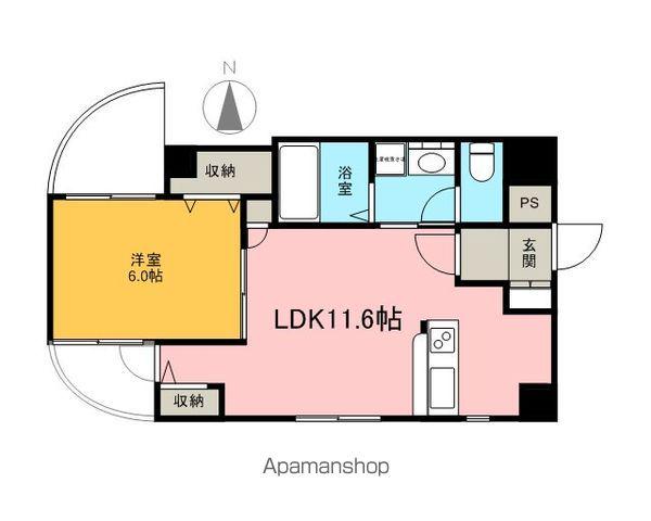YMコート 4階階 間取り