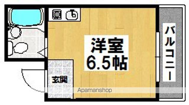 リバーヒル堺(ワンルーム/3階)の間取り写真