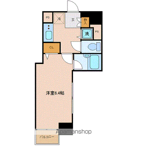 プレール・ドゥーク銀座EAST 4階階 間取り