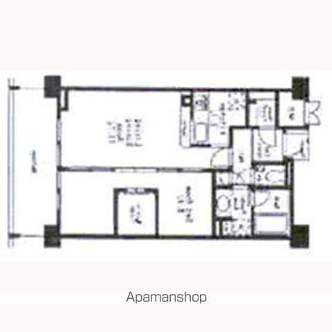 マチュリティ小石川(1LDK/4階)の間取り写真