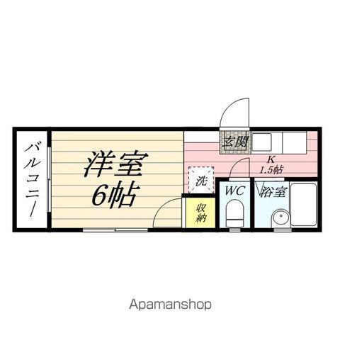 メゾンストリーム 1階階 間取り