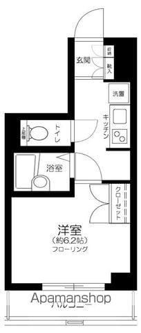 ヴァレッシア荻窪シティ 6階階 間取り