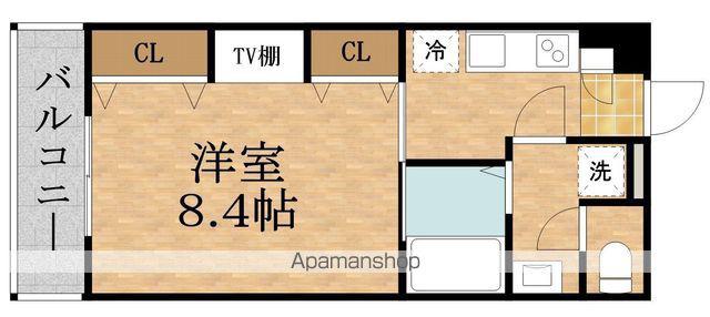LIVRIMAISON DE KEI(1K/1階)の間取り写真