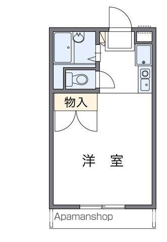 SUBLIME FUJI(1K/1階)の間取り写真