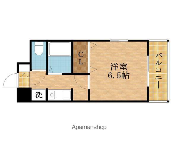 エスリード 京橋ステーションプラザ(1K/6階)の間取り写真