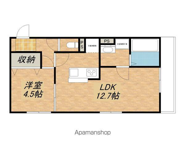 アリア守山(1LDK/2階)の間取り写真