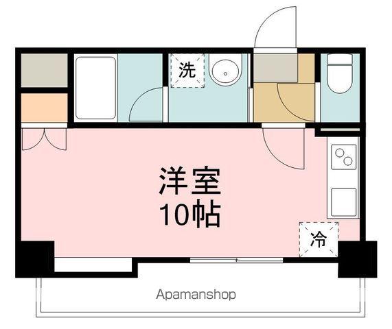 コージーコートこもれび館(ワンルーム/3階)の間取り写真