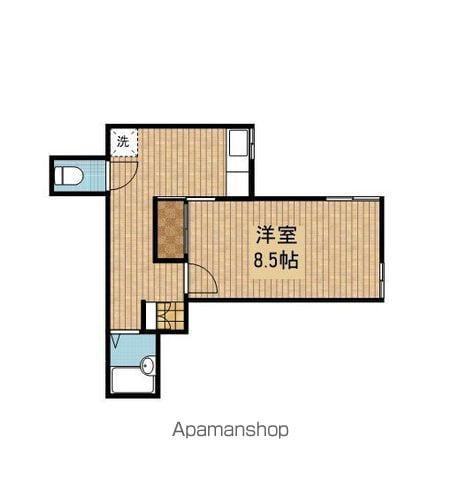 リトルまあち(1K/1階)の間取り写真