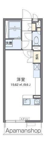 ミランダグレイス南手城(ワンルーム/1階)の間取り写真