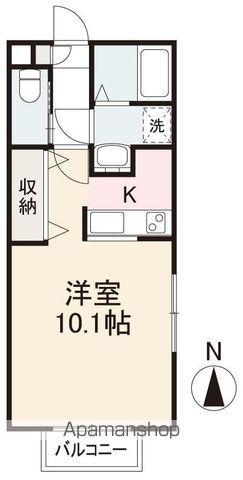 ネイバリータウン一番館(1K/1階)の間取り写真