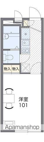 レオパレスファミリア(1K/3階)の間取り写真