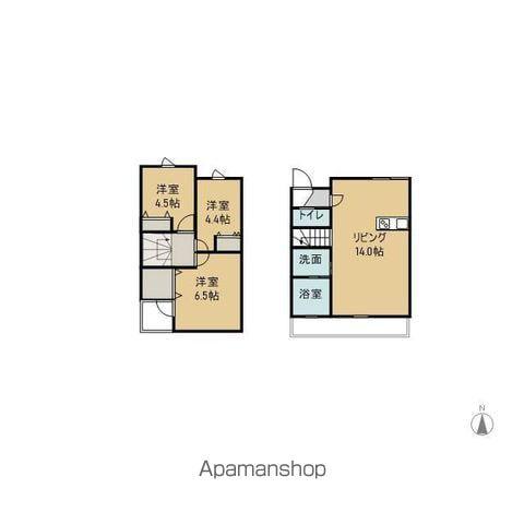 アール・ド・ヴィーブル(3LDK)の間取り写真