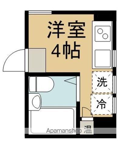 プチリヴェール昭和町(ワンルーム/3階)の間取り写真