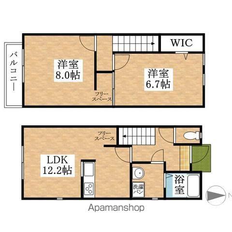 ＤＲＥＡＭ　ＲＥＳＩＤＥＮＣＥ熊之庄(2LDK)の間取り写真