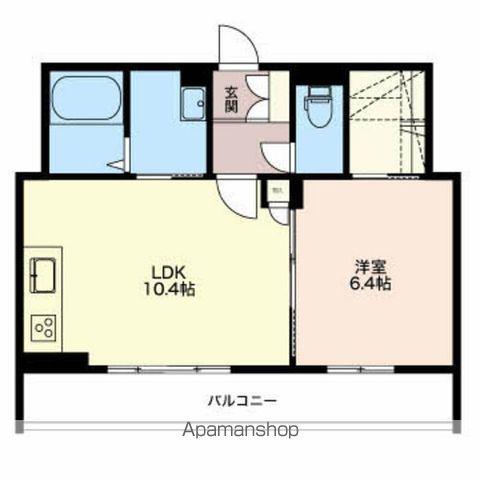 MAISON DE MONTA(1LDK/2階)の間取り写真