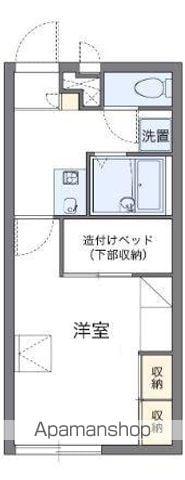 レオパレスMAPLEⅤ(1K/2階)の間取り写真