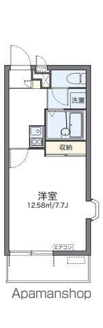 レオパレスカーサドマーニ(1K/3階)の間取り写真