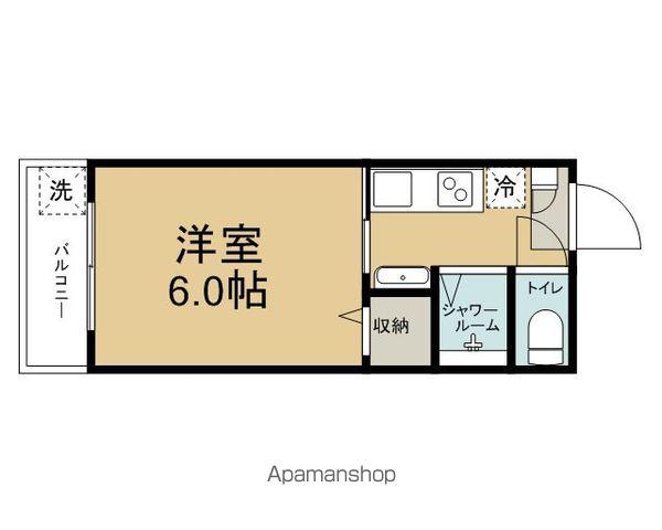 メゾンドラパン(ワンルーム/3階)の間取り写真