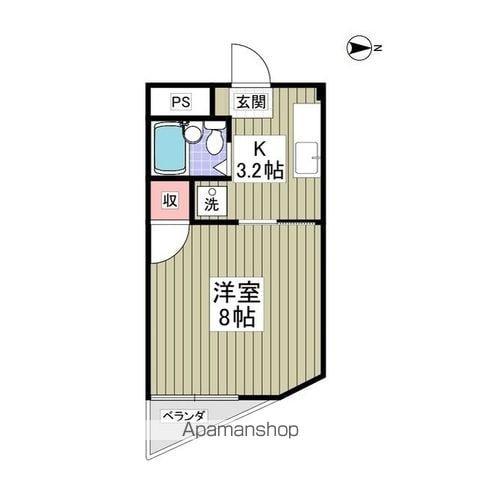 トラストホーム勝田台 3階階 間取り
