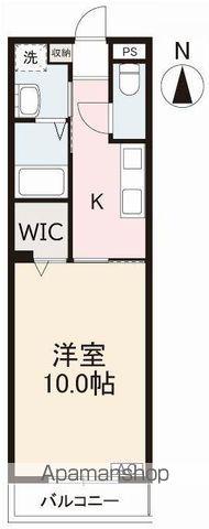 コンフォート松縄(1K/2階)の間取り写真