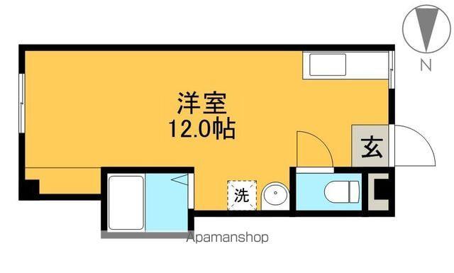 SERENO IWASAKI(ワンルーム/3階)の間取り写真