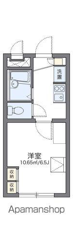レオパレスユリパレス中野坂上(1K/3階)の間取り写真