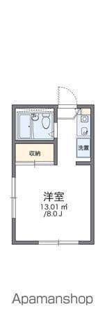 レオパレス中曽根Ⅰ(1K/2階)の間取り写真