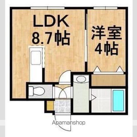 MARRIOTT F ビレッジ(1LDK/3階)の間取り写真