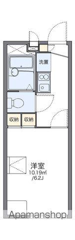 レオパレスCAT&GOAT(1K/2階)の間取り写真