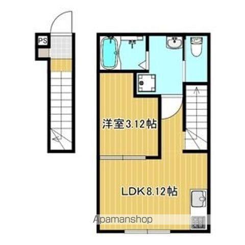 NORN HOUSE(1LDK/2階)の間取り写真