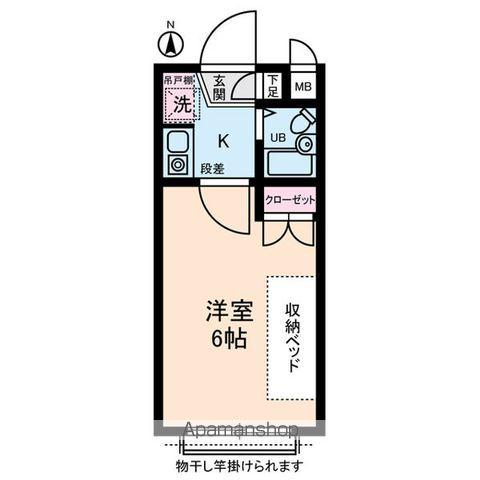 サニーハイム 2階階 間取り