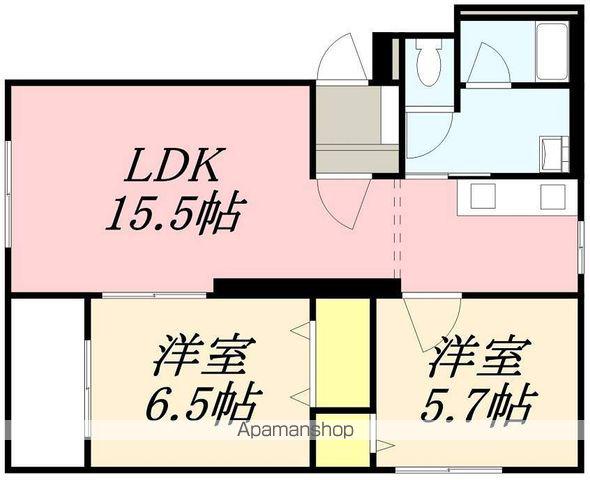 ピュアライフマッツ(2LDK/2階)の間取り写真