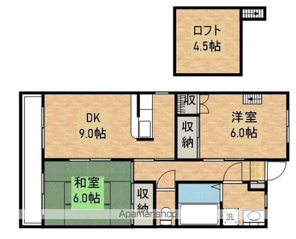第2エクセル(2LDK/3階)の間取り写真