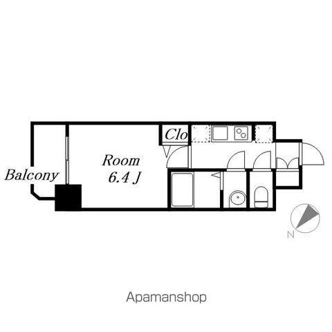 アドバンス名古屋シュテルン(1K/10階)の間取り写真