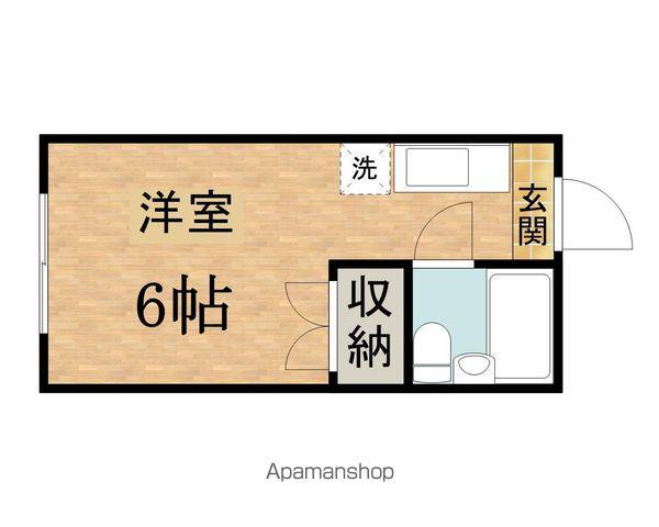 第2ヒカリハイツ 2階階 間取り