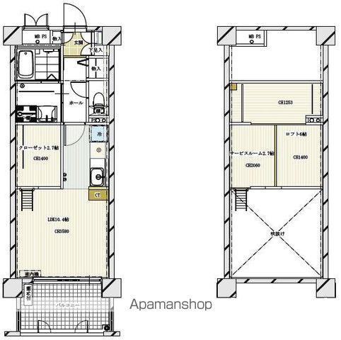 ALTE MEISTER AGORA(ワンルーム/2階)の間取り写真