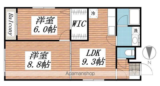 ソフィアガーデン(2LDK/3階)の間取り写真