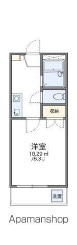 レオパレス師岡(1K/2階)の間取り写真