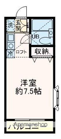 ニューアローズM1 2階階 間取り