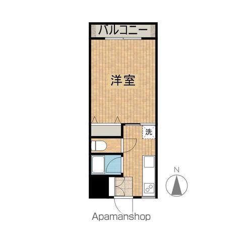 第5三蔵ビル(1K/3階)の間取り写真