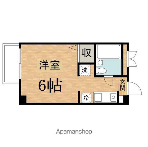 みずほビル(ワンルーム/3階)の間取り写真