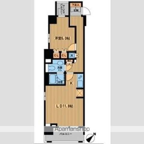 プライムアーバン日本橋横山町 10階階 間取り