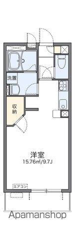 レオネクストインフィールドⅡ(1K/3階)の間取り写真