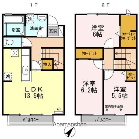 ソヨゴガーデン(3LDK)の間取り写真