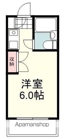 フォーラム45(ワンルーム/2階)の間取り写真