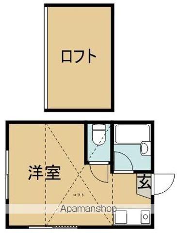 スチューデントハウス6丁目(ワンルーム/2階)の間取り写真