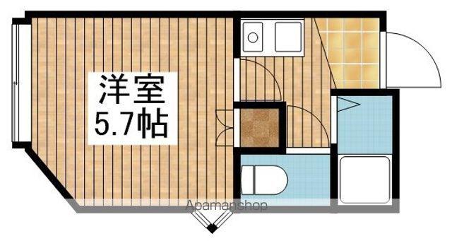 アップルハウス関南町(1K/2階)の間取り写真