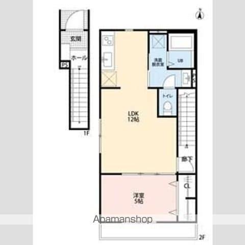 リーブルファイン柏高田(1LDK/2階)の間取り写真